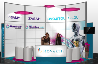 Novartis (SKS Bratislava 2009, 20 m2)