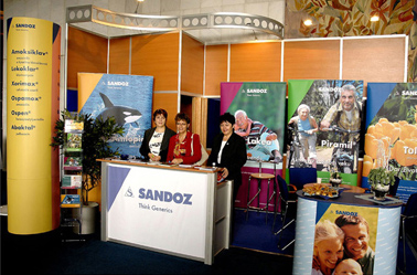 Sandoz (Kardiologicky kongres Bratislava 2005, 10m2)